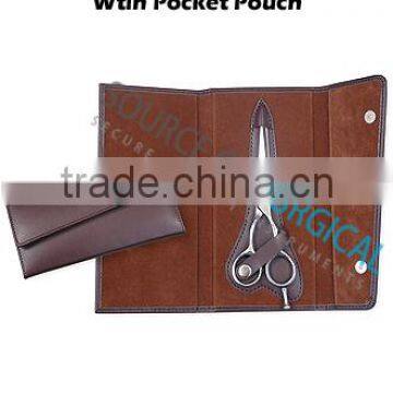 Professional Hairdressing Scissor Pouch,Hairdressing Scissors Holster Barber Pouch,leather Scissors Holster Bag Pouch photo-3