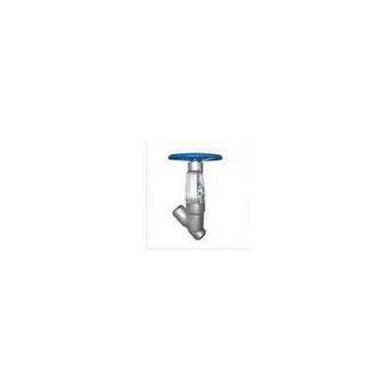 Shape y stop valve