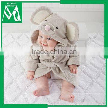 toddlers bathrobes custom cotton animal designs baby bath robe