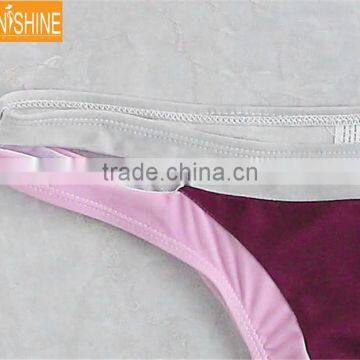 Tank Straps Bathing Suits Splicing Bikini Set Brazilian Swimwear Manufacture Private Label photo-3