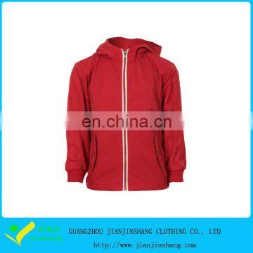 Hot Sales 100 Nylon Contrast Zipper Durable Outdoor Sports Jackets