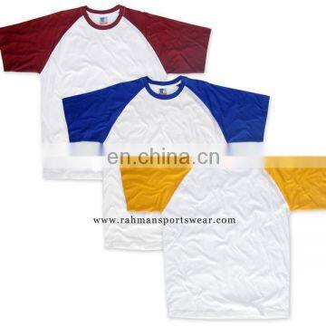 Round Neck Short Sleeve T-Shirts - Raglan Style - 34