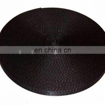 Black thick Wholesale inelasticity high strength nylon webbing