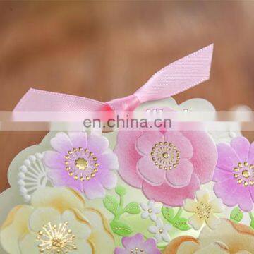 Fancy Paper GIft Favor Box With Ribbon