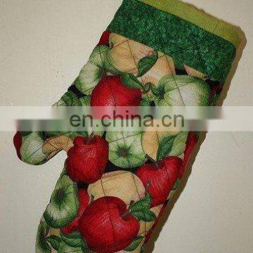 Oven glove with full printing