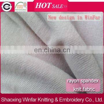Winfar Textile Knitted Cheap Price Elastane Viscose Fabric