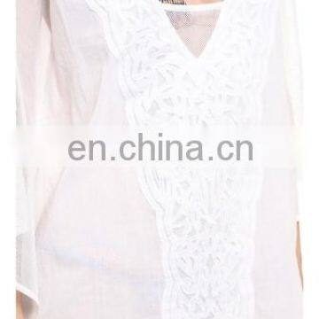 Hot See-though Lace Sexy Woman Beach Dress Kaftan photo-5