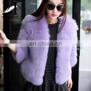 2016 Colorfur Genuine Fox Fur Coat Short Style Winter Coat Fashion photo-4