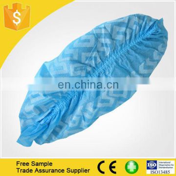 Waterproof nonwoven anti-slip disposable shoe cover SMS/PP fabric