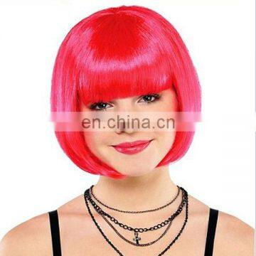 Pink Bob Wig