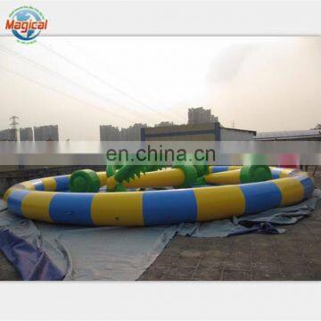 0.9mm PVC Tarpaulin Durable Inflatable Water Pool for Water Ball photo-2