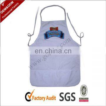 Cute white kids apron pattern for promotion