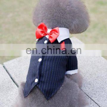 2015 new spring/ summer Court style Dovetail suit, dog clothes