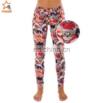 sexy compression tights dri fit running push up fitness womens printed always christmas leggings