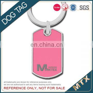 Zinc alloy soft enamel ID dog tag supplier