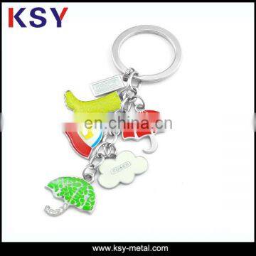 3D hot sell custom cheap fancy figure metal keychain