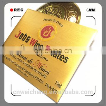 Wholesale Die Cast Aluminium Label