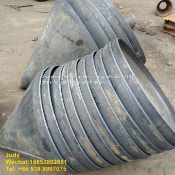Top Quality Conical Dished Heads, Flanging Steel Cone Dish Heads photo-3