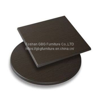 Werzalit Cafe Table Top in Walnut photo-3