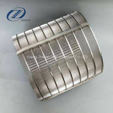 stainless steel 304/316/316L wedge wire drum screen