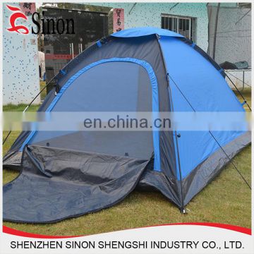 shenzhen maker cheap double layer 1-2person cot camping tent