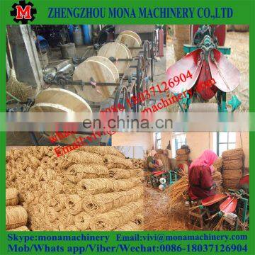 Automatic and Manual Rice Straw Rope Machine/rope Making Machine/hay Band Spinning Machine photo-2