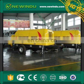 Electric Mobile Trailer Mounted Concrete Delivery Pump for Concrete Construction