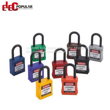 38mm Insulation Shackle Safety Padlocks EP-8531~EP-8534 ABS Safety Padlock photo-3