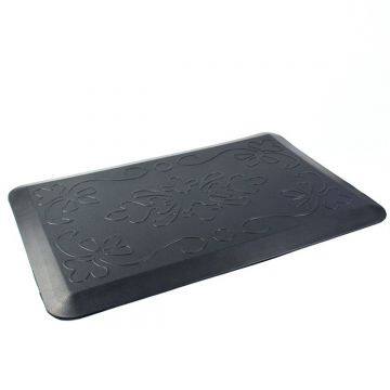 SAIEN BSCI black anti fatigue roll polyurethane PU foam relief foot pressure floor Mat,office standing desk PU floor Mat