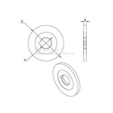 Round slitter blade used in metal industry