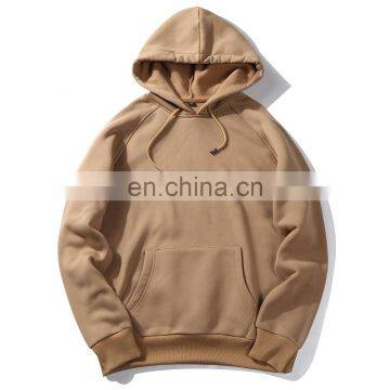 Wholesale Dropshipping Custom Logo Men Basic Plain Blank Raglan Seam Oversized Pullover Sweatshirt&hoodies photo-4