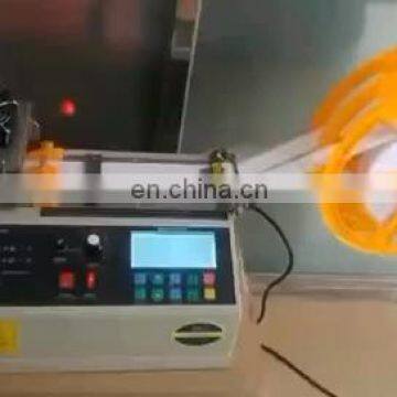 Simple model automatic hot knives polyester round rope belt cutting machine