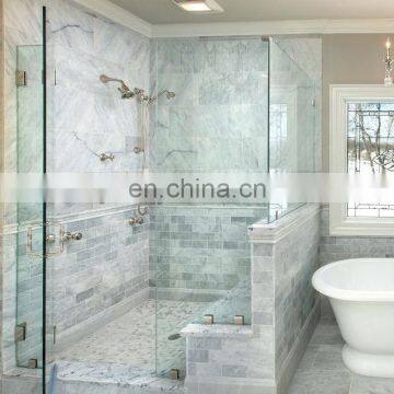 Tempered glass shower cubicles enclosure