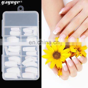 2021 Yayoge Wholesale Nature French Nail Tips White False Nail for Nail Extension photo-6