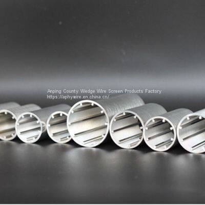 Woven Wedge Wire Water Well Screen Pipe, Wire Wrapped Johnson Filter Screen Tube photo-4