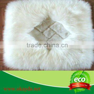 Warm Chair Sheep Wool Seat Pad