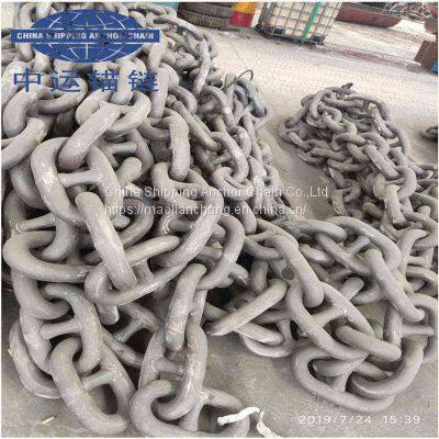 Zhoushan Cosco shipyard  Stud Link  Anchor Chain With LR Certificate