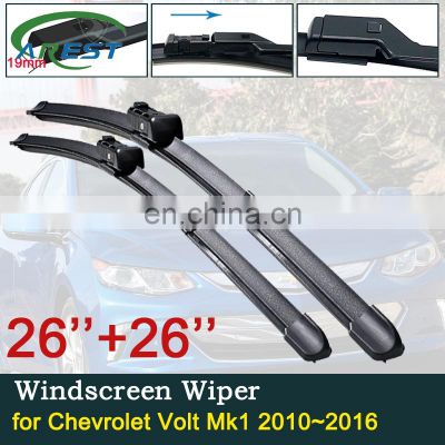 for Chevrolet Volt Mk1 2010~2016 Front Windshield Windscreen Wipers Car Wiper Blades Car Accessories 2011 2012 2013 2014 2015