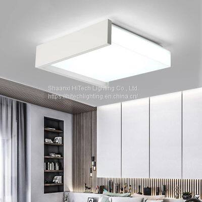 Modern Bedroom Ceiling Lamp Room Master Bedroom Guest Room Lamp Nordic Creative Square LED Geometric Design Ceiling Lamp photo-3