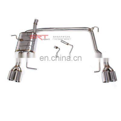 Hight quality exhaust system for MG  6 1.8L/1.8T downpipe with catalytic cat back with valve control stainless steel material