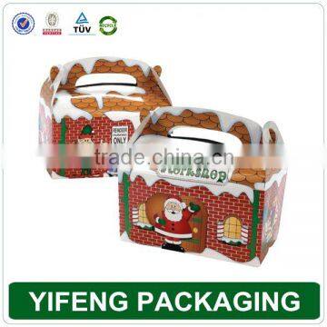 Custom Macaroon Christmas Gift Cake Food Packaging Box photo-3