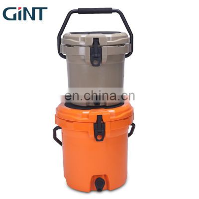 Gint Roto molded Camping cooler for outdoor 2.5 Gallon customized color high quality Hot sell Plastic Car cool pack ice jug