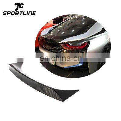 V Style Carbon Fiber I8 Car Spoiler for BMW I8 Coupe 2 Door 2014-2018