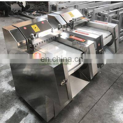 Automatic Commercial Fresh and Frozen Chicken Steak Cutting Machine/Poultry/Fish Cube Cutter/Meat Cubes Cutting Machine photo-4