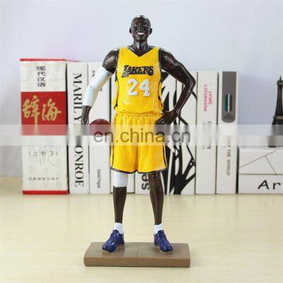 Large NBA Basketball Superstar Kobe Humanoid Decoration High-end Resin Crafts