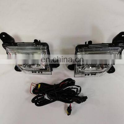 Car Accessories truck canopy silverado Fog lamp Foglights with LED  For chevrolet silverado 2020