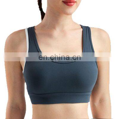 Gym Bra Yoga Underwear Active Wear Workout Fitness Top Lovely Push Up Sports Bra For Women Wireless Padded Comfy