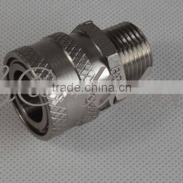 Stainless Female Quick Disconnect, Homebrew Fitting, 1/2" Male NPT thread, NEW