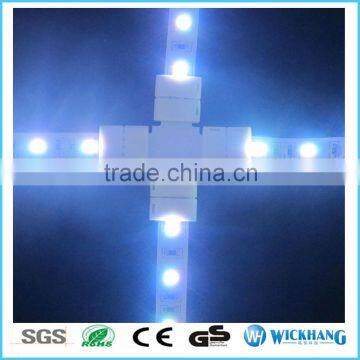 Waterproof IP65 10 mm 2 Pin Solder Free LED Strip Solderless Connector for SMD 5050 LED Strip Light Mono Color photo-4