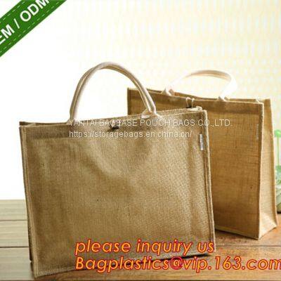 JUTE TONE BOX TOTE,CINCH BAGS,JUTE SHOPPING BAGS,JUTE GIFT BAGS,JUTE FABRIC CONFERENCE BAGS,LAUNDRY photo-5